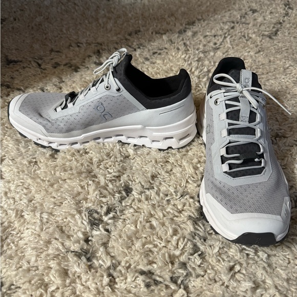 On Cloudultra Glacier & Frost Sneaker White Grey - Picture 8 of 12